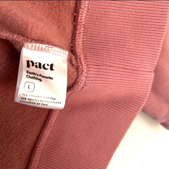 Pact Zip-Up Hoodie RARE FIND - Picture 7 of 9